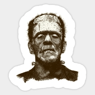Frankenstein's Monster Sticker